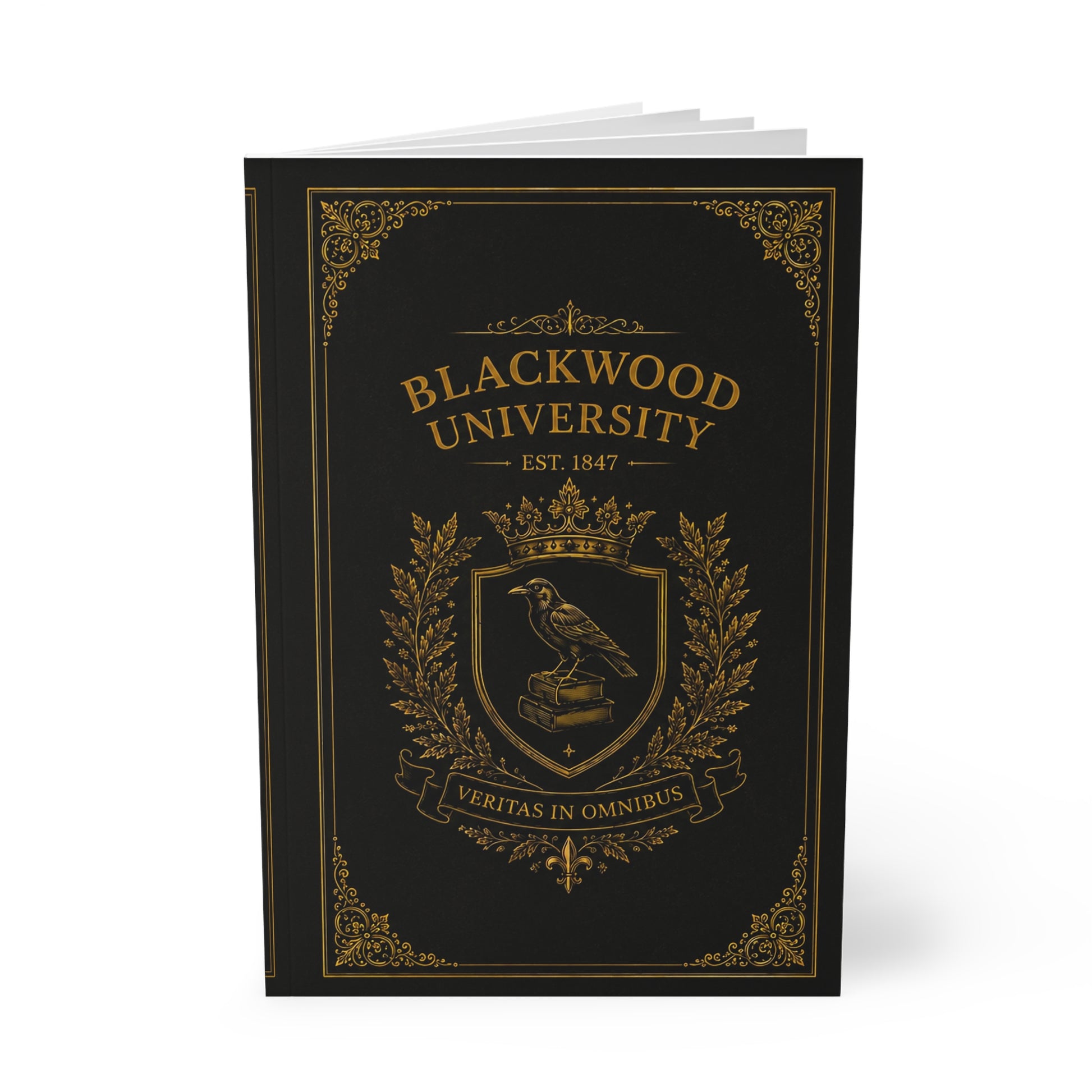 Notizbuch A5 – Blackwood University Dark Academia - Noctis Atelier