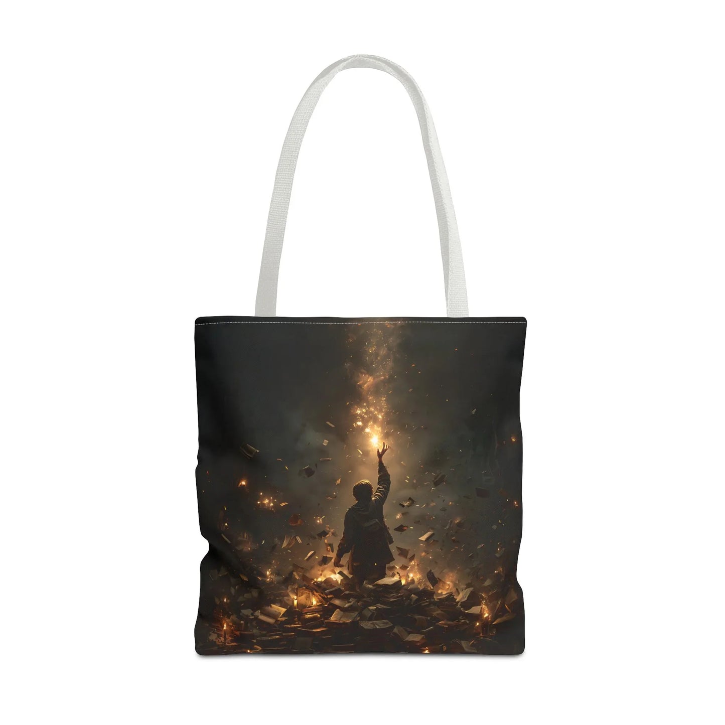 Sperling – Stofftasche mit künstlerischem Vogel-Print - Noctis Atelier