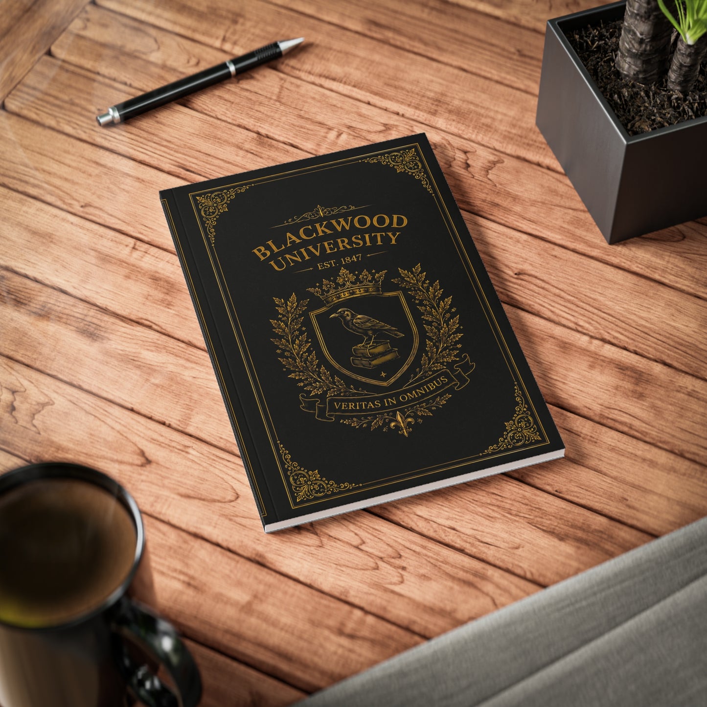 Notizbuch A5 – Blackwood University Dark Academia - Noctis Atelier
