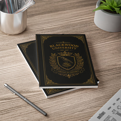 Notizbuch A5 – Blackwood University Dark Academia - Noctis Atelier