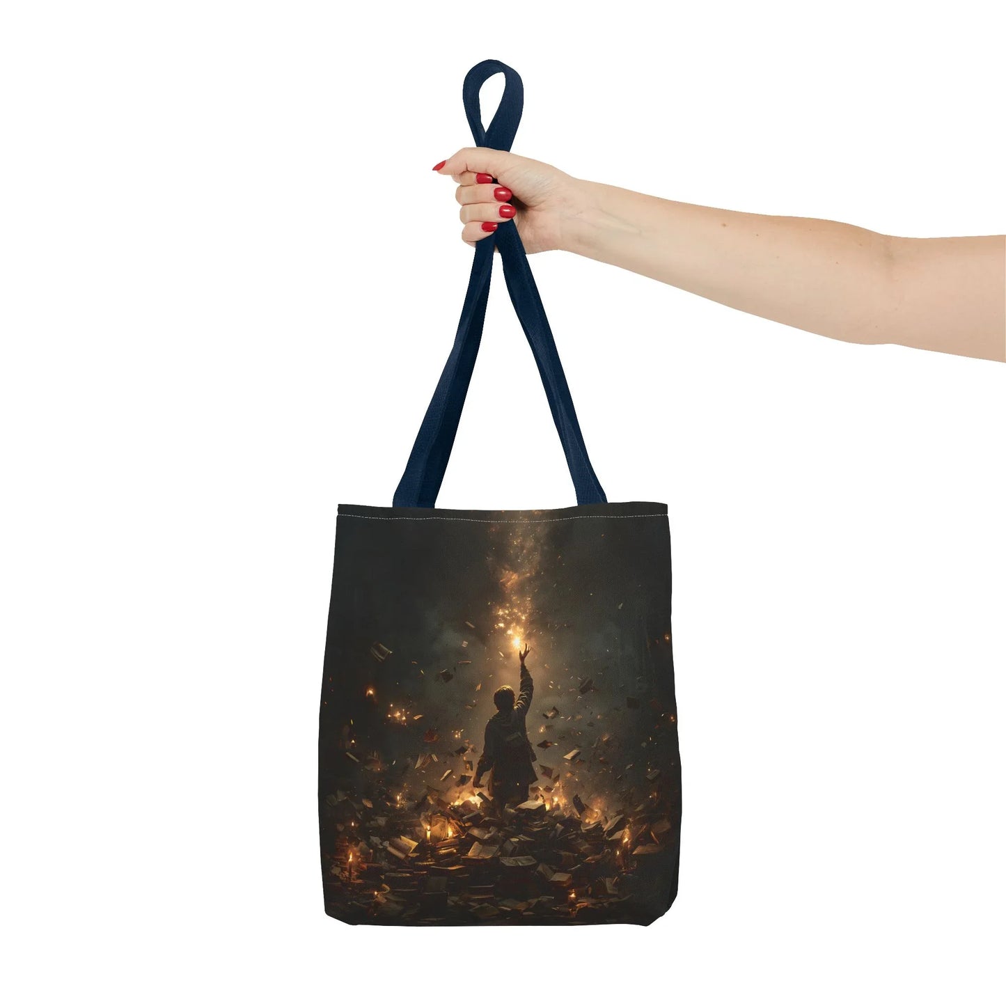 Sperling – Stofftasche mit künstlerischem Vogel-Print - Noctis Atelier