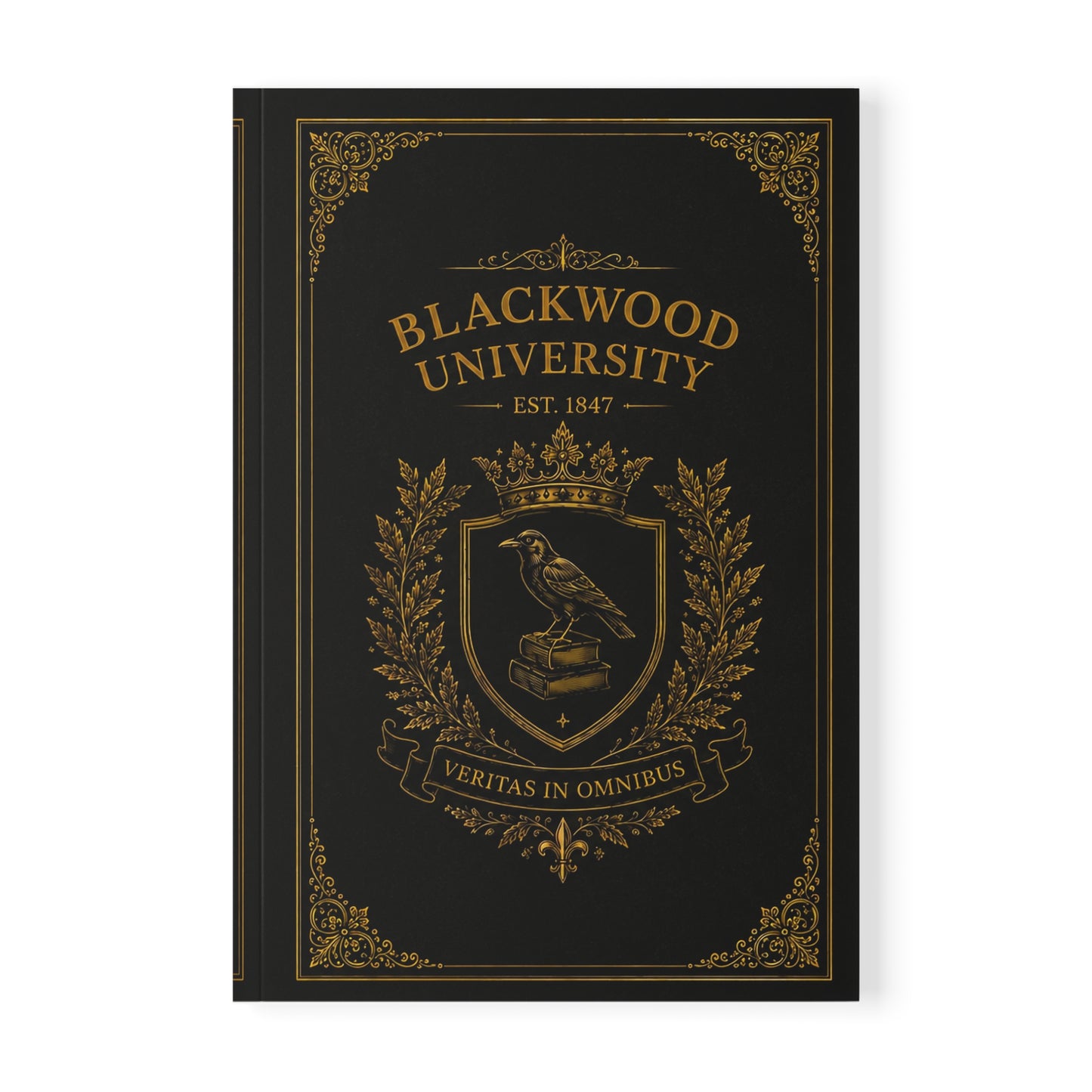 Notizbuch A5 – Blackwood University Dark Academia - Noctis Atelier