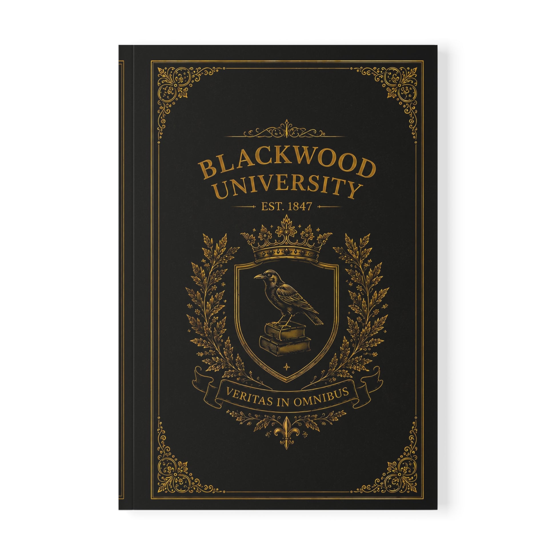 Notizbuch A5 – Blackwood University Dark Academia - Noctis Atelier