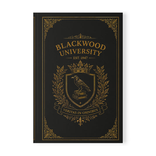 Notizbuch A5 – Blackwood University Dark Academia - Noctis Atelier
