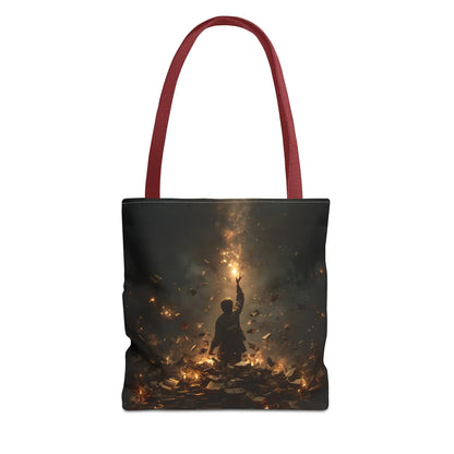 Sperling – Stofftasche mit künstlerischem Vogel-Print - Noctis Atelier