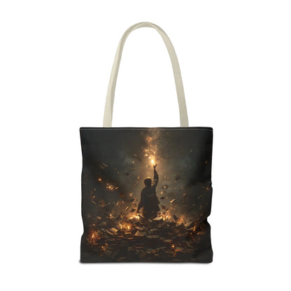 Sperling – Stofftasche mit künstlerischem Vogel-Print - Noctis Atelier