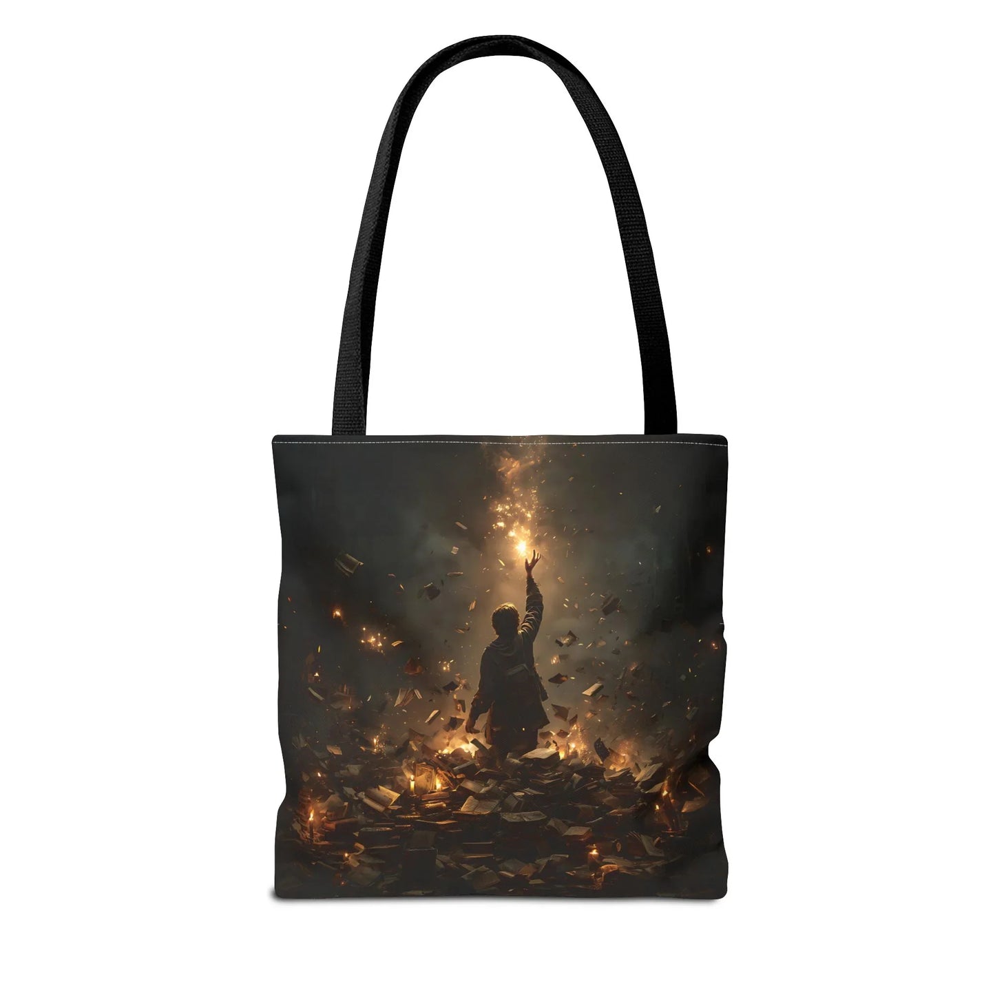 Sperling – Stofftasche mit künstlerischem Vogel-Print - Noctis Atelier