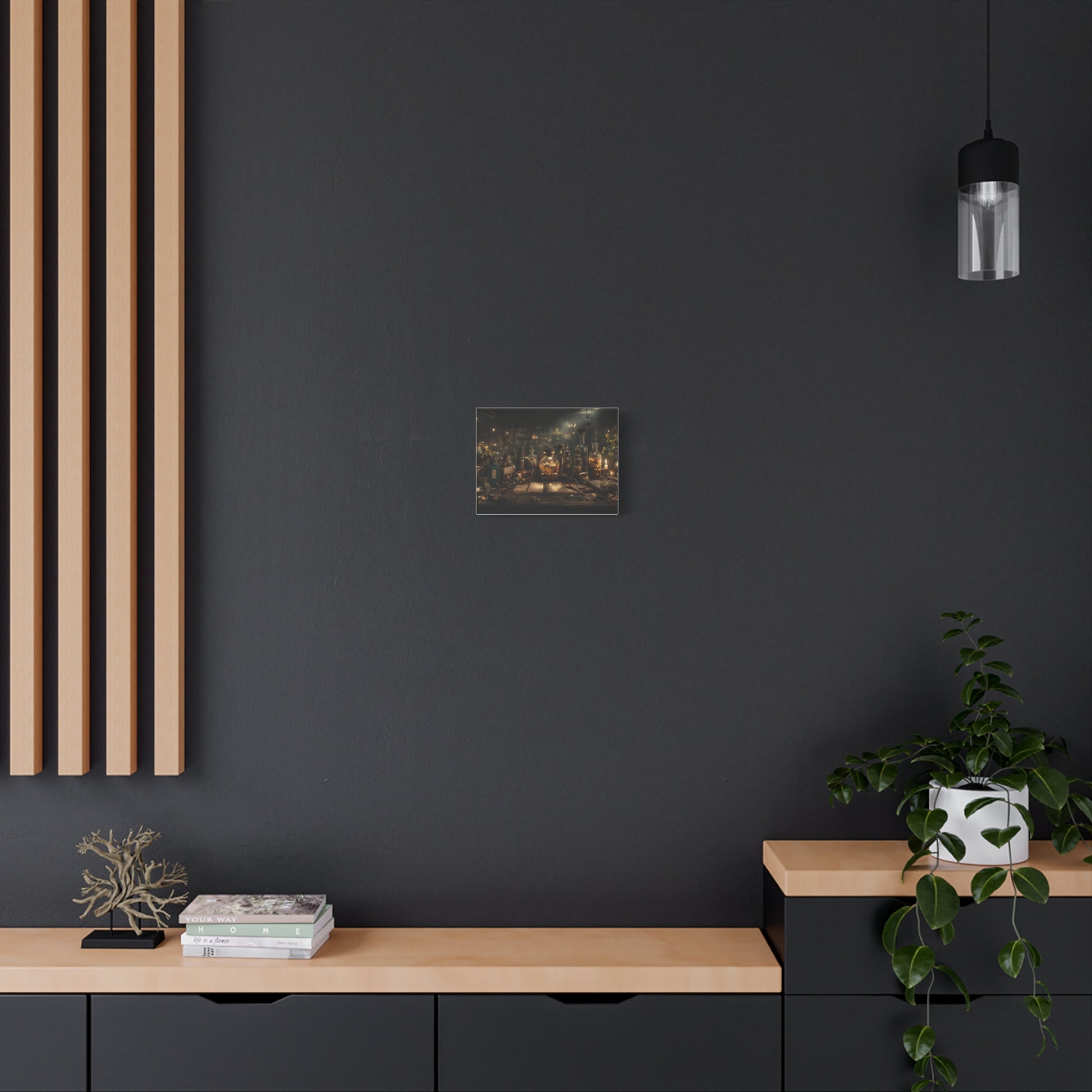 Apotheke der Alchemie – Leinwand Dark Academia - Noctis Atelier