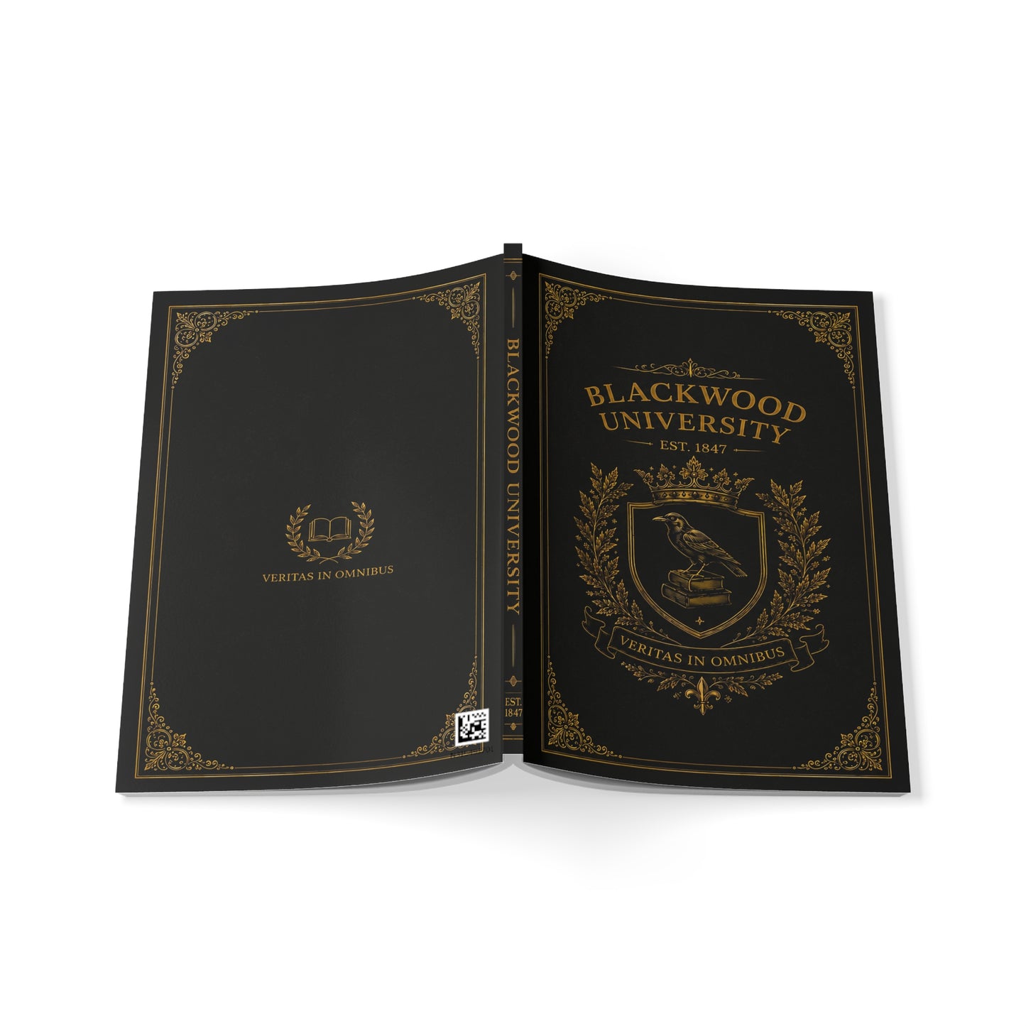 Notizbuch A5 – Blackwood University Dark Academia - Noctis Atelier