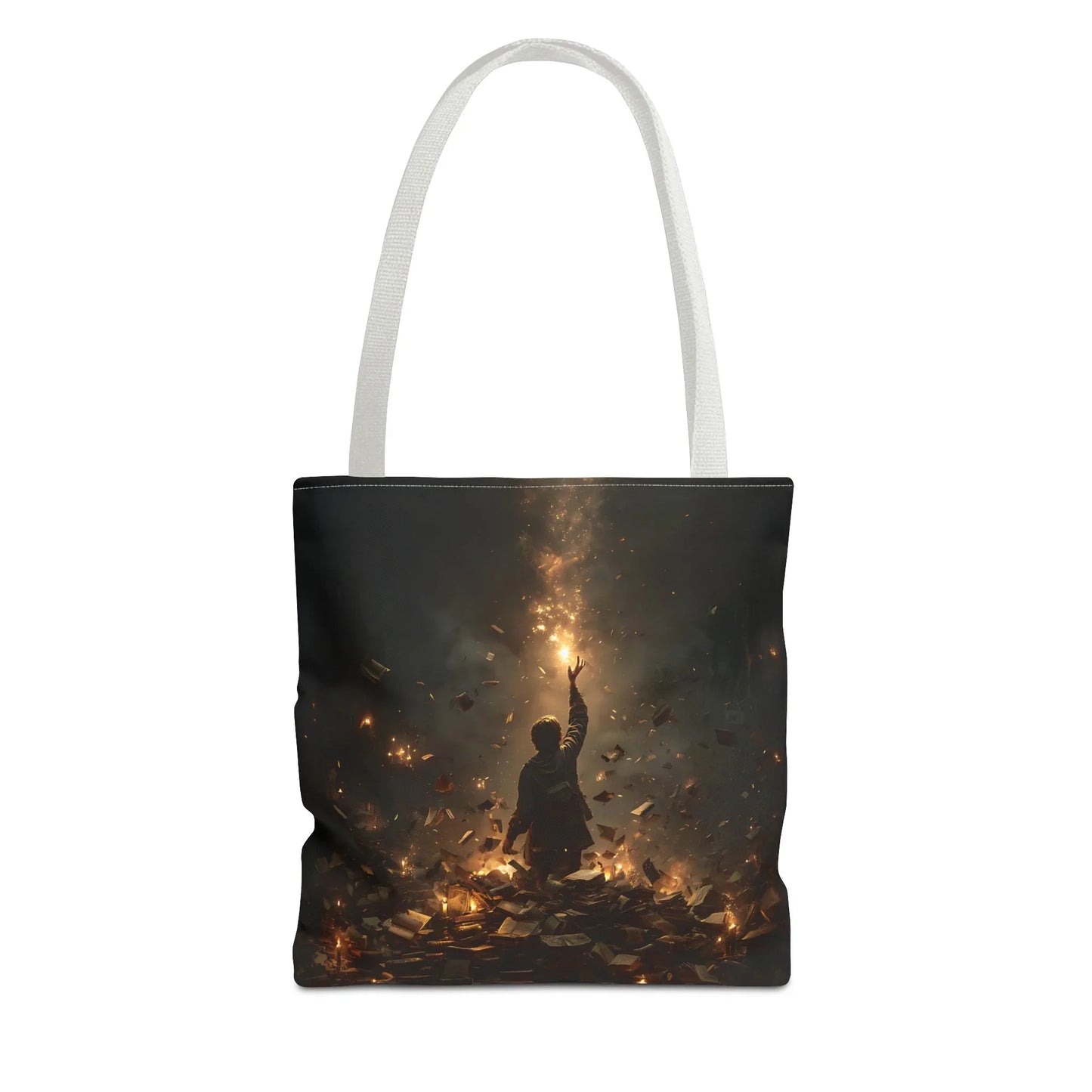 Sperling – Stofftasche mit künstlerischem Vogel-Print - Noctis Atelier