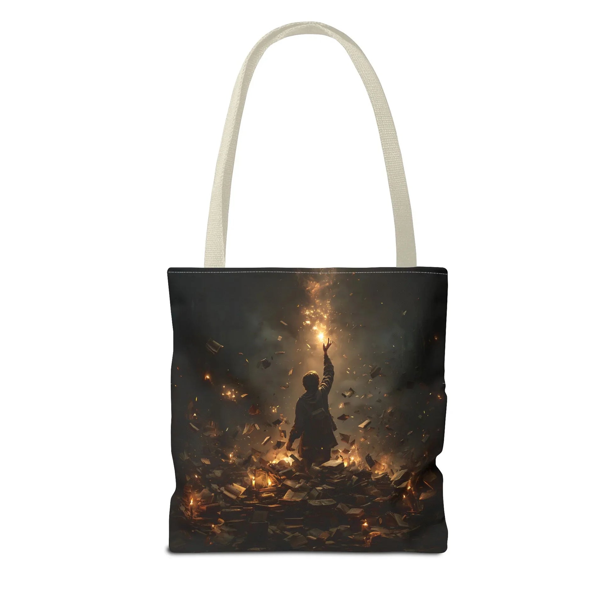 Sperling – Stofftasche mit künstlerischem Vogel-Print - Noctis Atelier