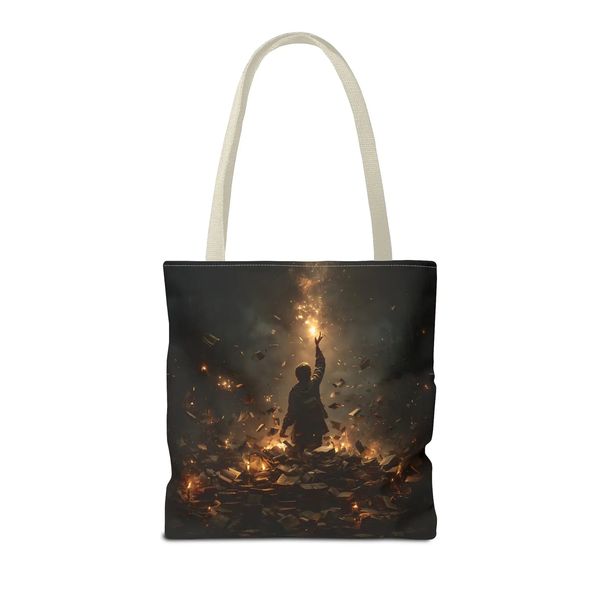Sperling – Stofftasche mit künstlerischem Vogel-Print - Noctis Atelier