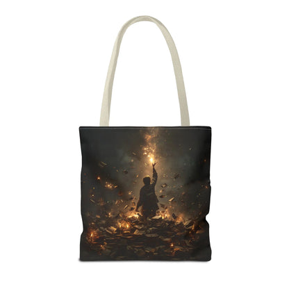 Sperling – Stofftasche mit künstlerischem Vogel-Print - Noctis Atelier