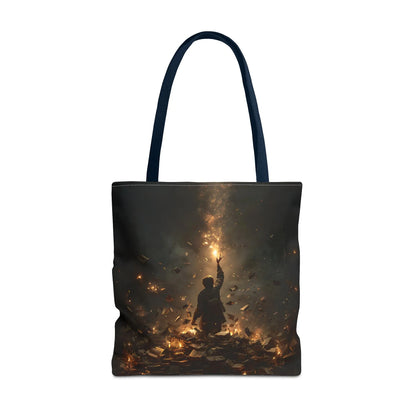 Sperling – Stofftasche mit künstlerischem Vogel-Print - Noctis Atelier