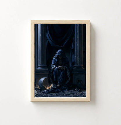 Das Orakel – Poster Dark Fantasy - Noctis Atelier